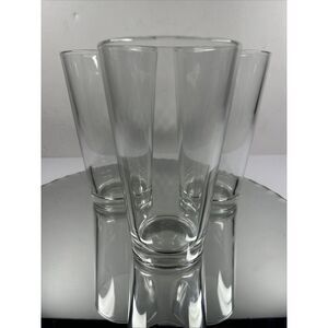 3 BEER/DRINK GLASS 16 oz HEAVY DUTY 6" TALL MIXING‎ COCKTAIL (3 GLASSES)